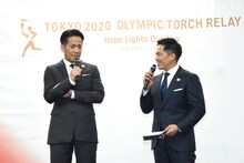 EXILE HIROと野村忠宏。