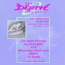 「YEN 2nd EP『DEPTHE』Release Party」フライヤー