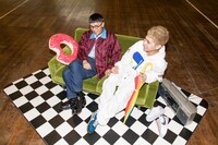 BASI（韻シスト）とRude-α。