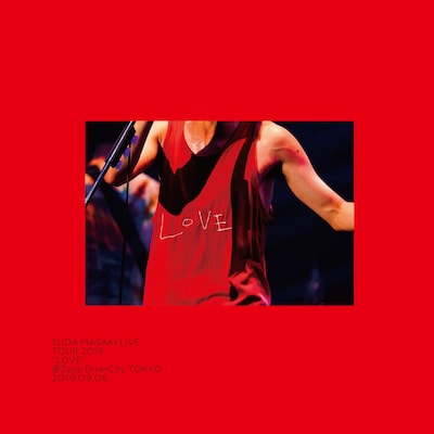 菅田将暉「菅田将暉LIVE TOUR 2019 "LOVE"＠Zepp DiverCity TOKYO 2019.09.06」完全生産限定盤ジャケット