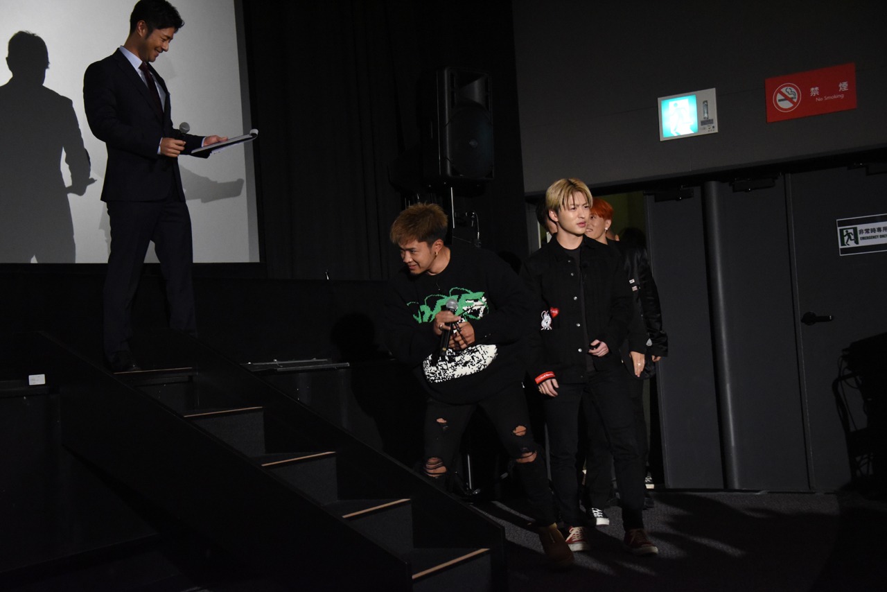 サプライズ登場したGENERATIONS from EXILE TRIBEメンバー。