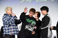 サプライズ登場したGENERATIONS from EXILE TRIBEメンバー。