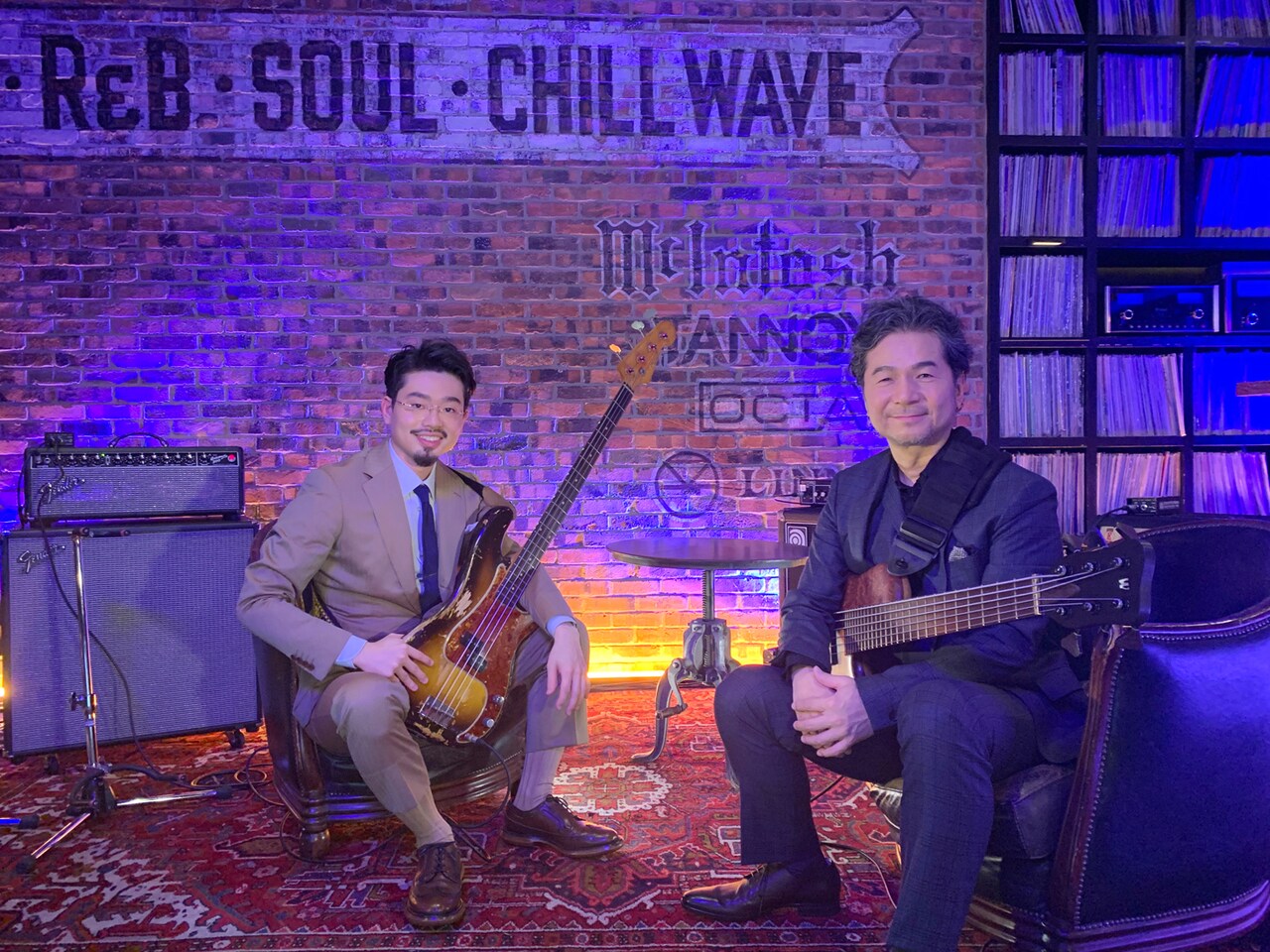 中村正人＆ハマ・オカモトがベースについて語り尽くす特別対談OA