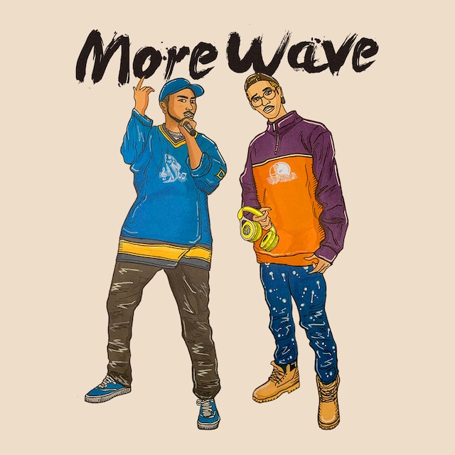 田我流 & KM「More Wave」ジャケット