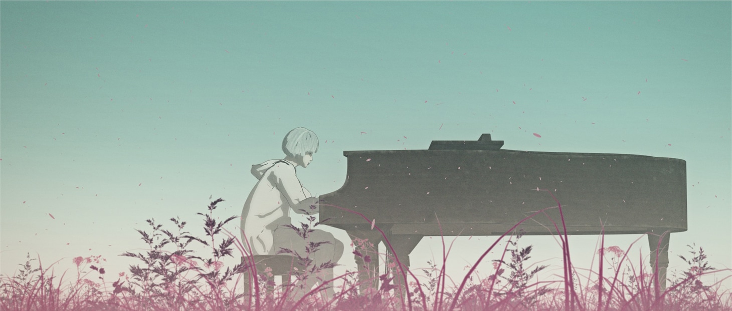 長谷川白紙「あなただけ」ミュージックビデオのワンシーン。