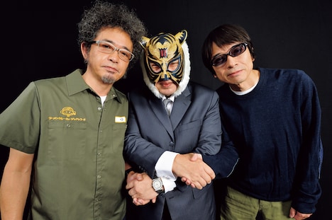 左から奥田民生、佐山サトル、YO-KING。