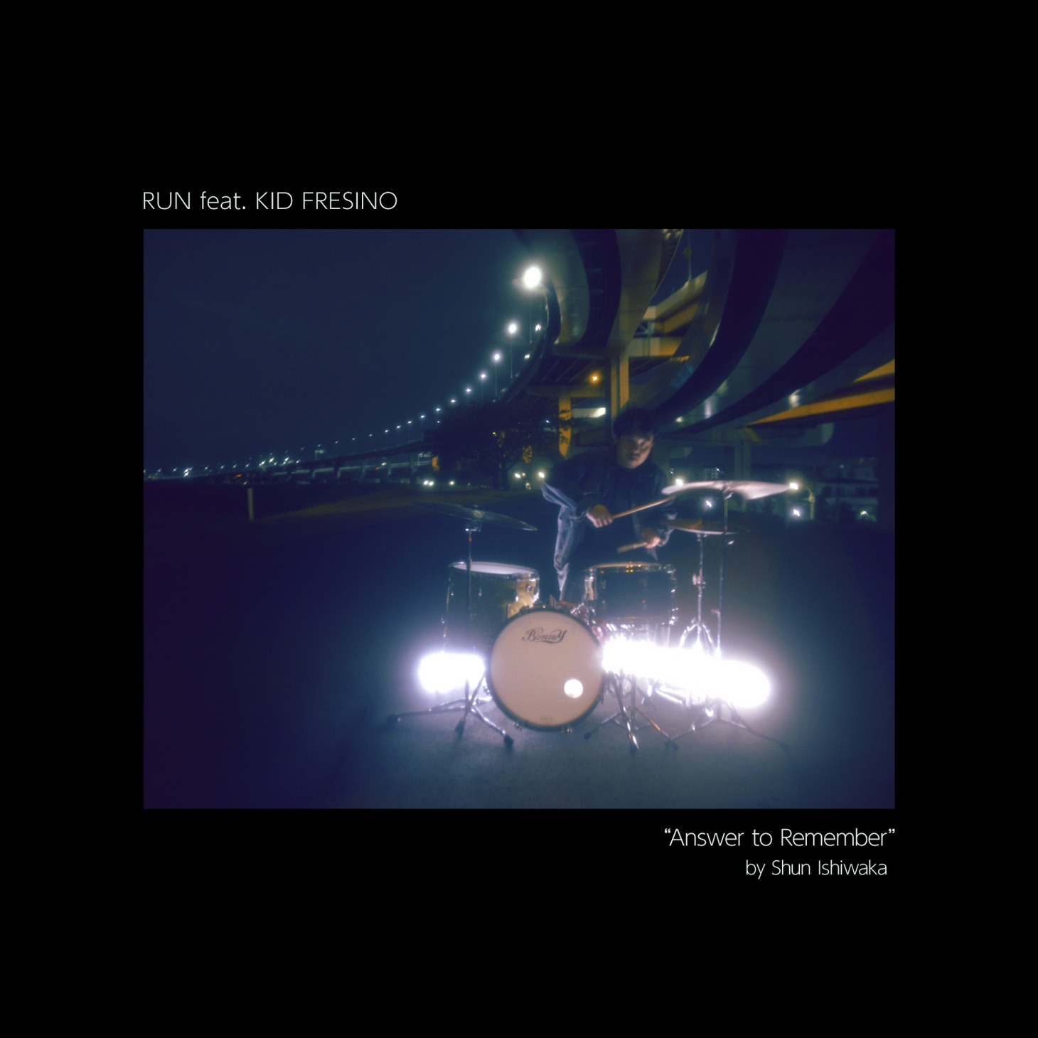Answer to Remember「RUN feat. KID FRESINO」配信ジャケット