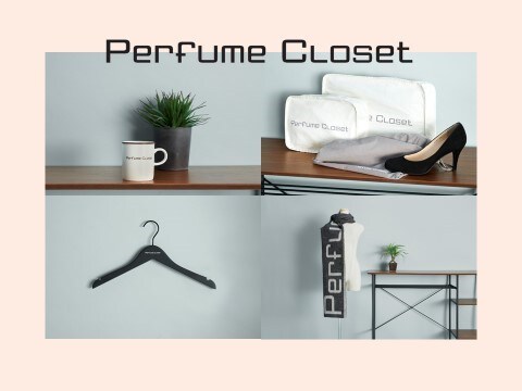 「Perfume Closet」第4弾「Phase1」商品の一部。
