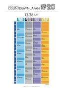 「COUNTDOWN JAPAN 19/20」12月28日タイムテーブル