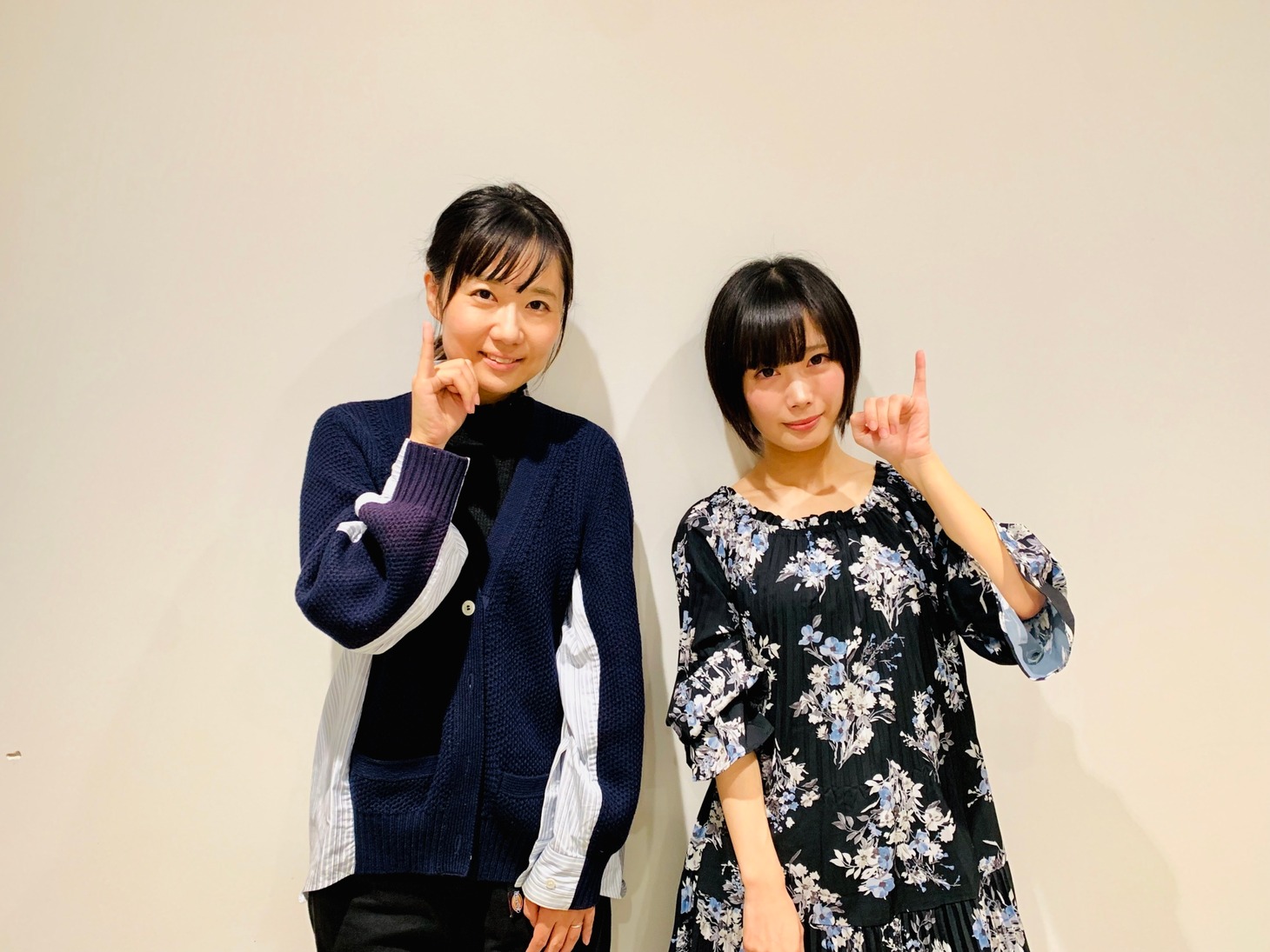 左からもふくちゃん、愛川こずえ（ENGAG.ING）。