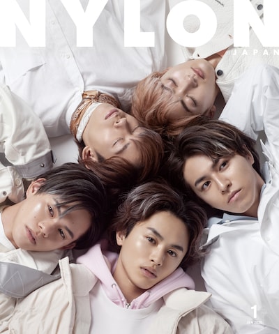 「NYLON JAPAN」1月号表紙