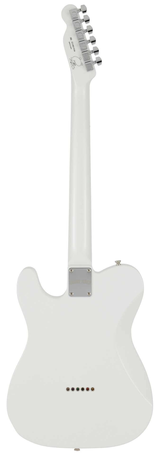 すぅモデルの「SILENT SIREN TELECASTER」。