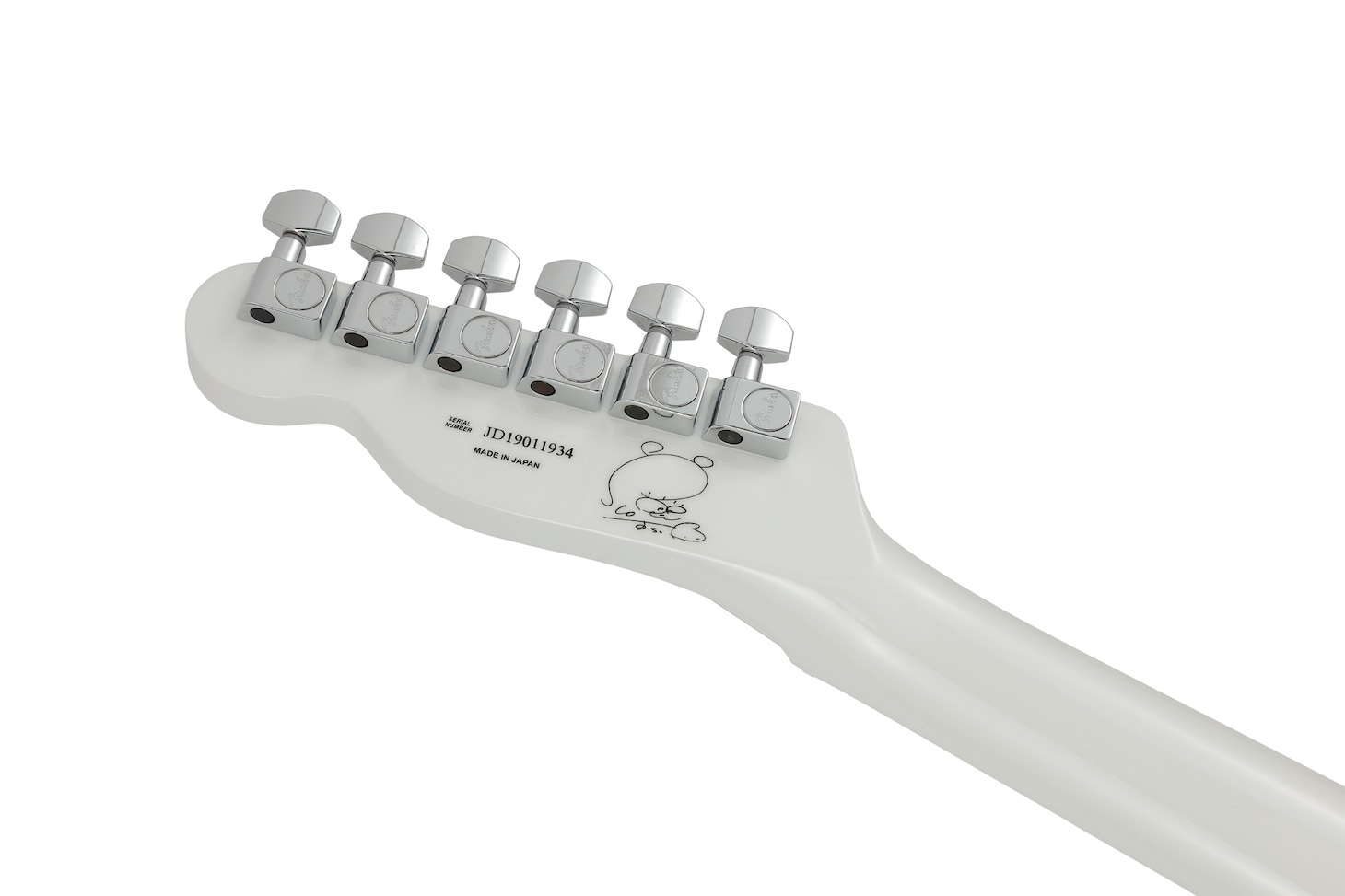 すぅモデルの「SILENT SIREN TELECASTER」。