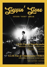 DENIMS「Steppin' Stone」フライヤー