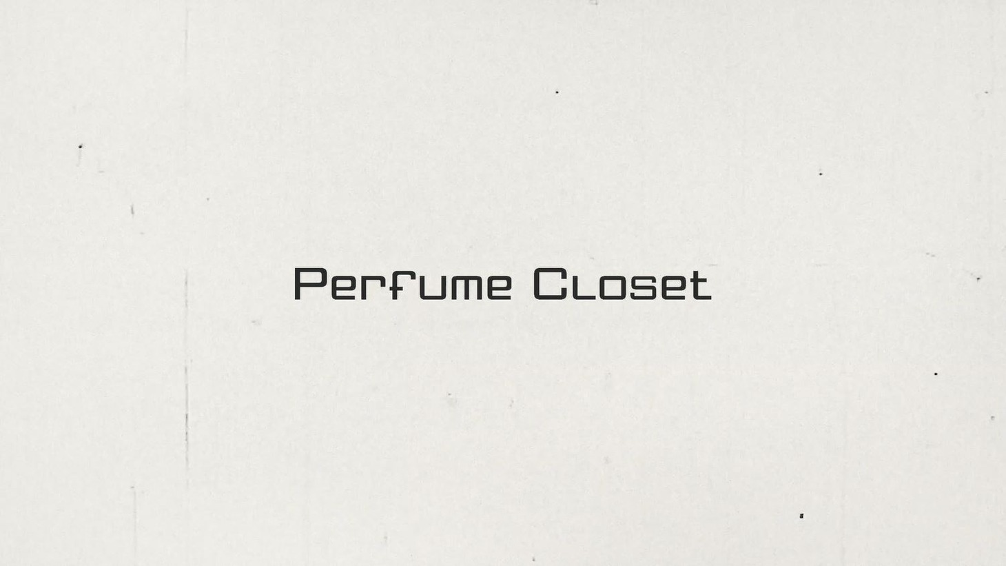 「Perfume Closet」ロゴ