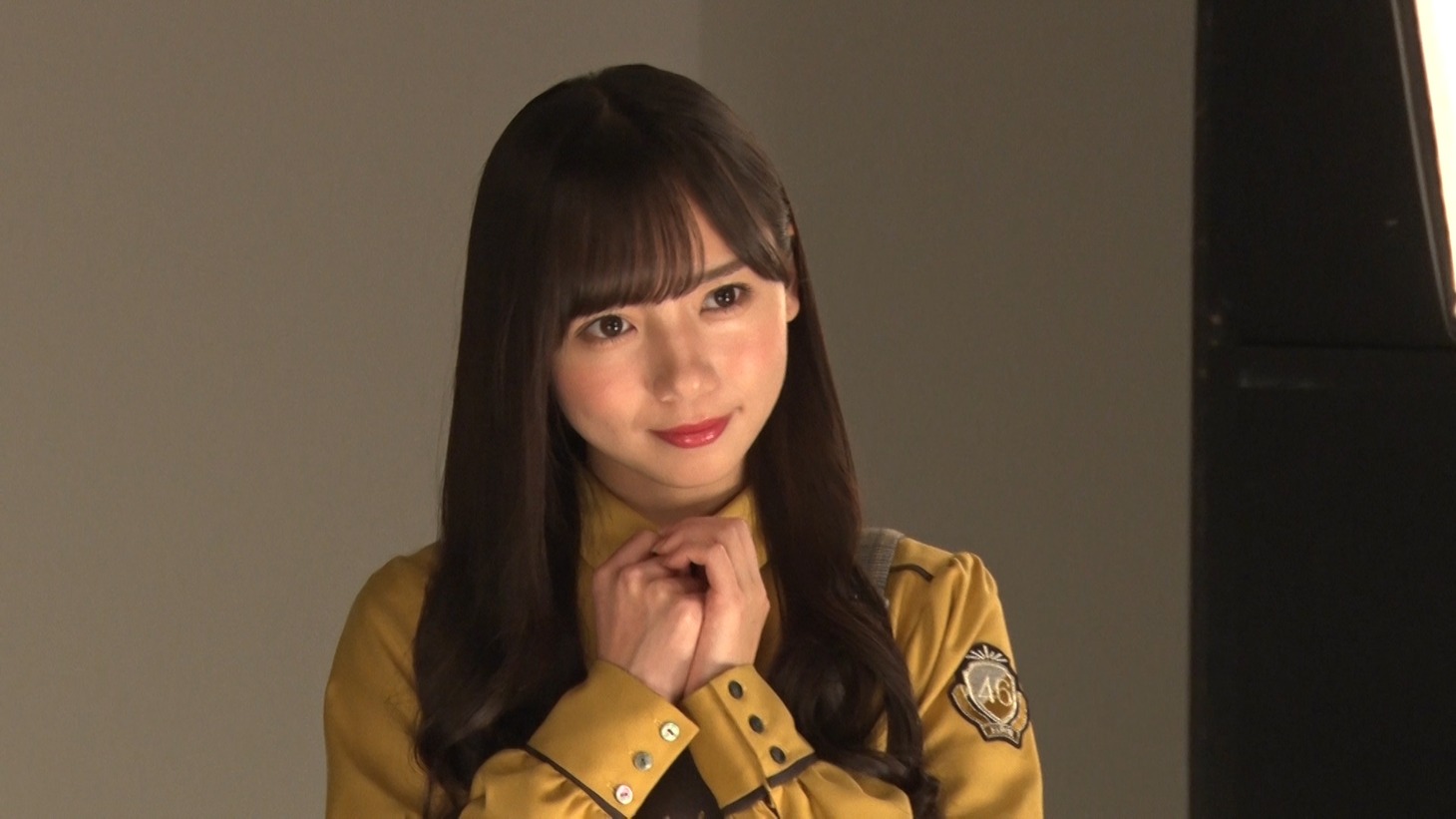 撮影メイキングより。
