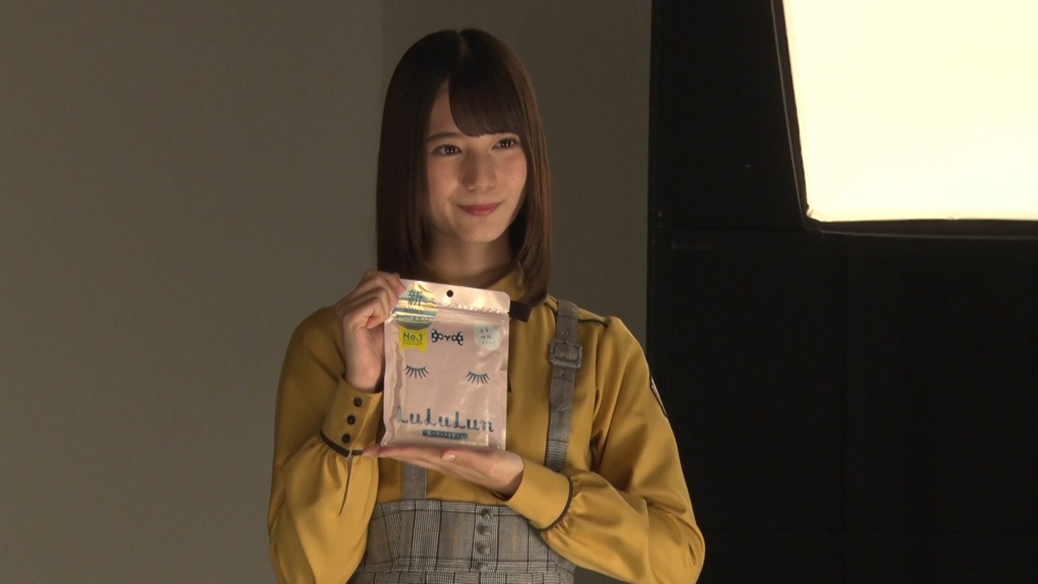 撮影メイキングより。