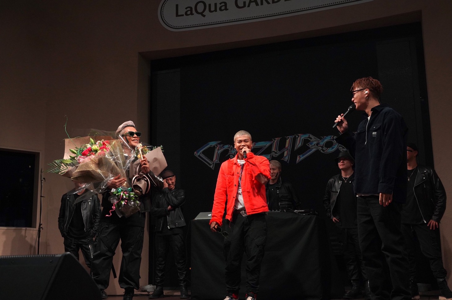 左からCrazyBoy、LIKIYA、EXILE SHOKICHI。（写真提供：LDH JAPAN）