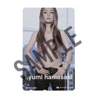 浜崎あゆみ“髪ブラ”写真のテレカ当たるキャンペーン実施、応募は公衆電話からのみ