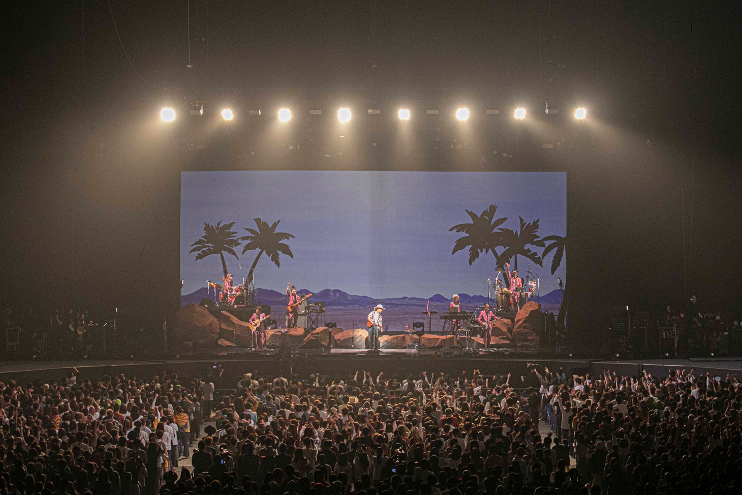 平井大「HIRAIDAI Concert Tour 2019 THE GIFT」神奈川・横浜アリーナ公演の様子。（Photo by HIDAKA NANAKO）