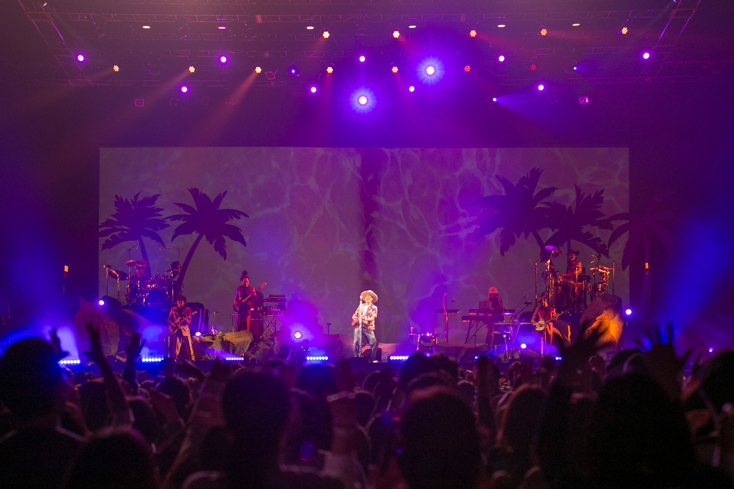 平井大「HIRAIDAI Concert Tour 2019 THE GIFT」神奈川・横浜アリーナ公演の様子。（Photo by HIDAKA NANAKO）