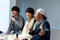 さくらしめじと晋平太。（撮影：小田周介）