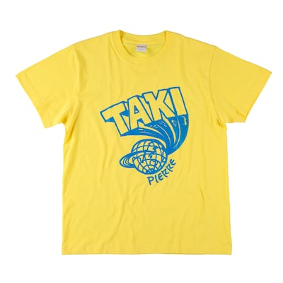 「DENKI GROOVE ONLINE STORE」で販売される「 “SDP（Special Design Pierre）” T-shirt（YELLOW）」商品画像。