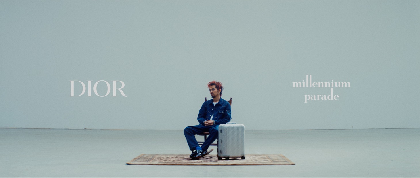 DIOR×millennium parade コラボレーションムービーのワンシーン。