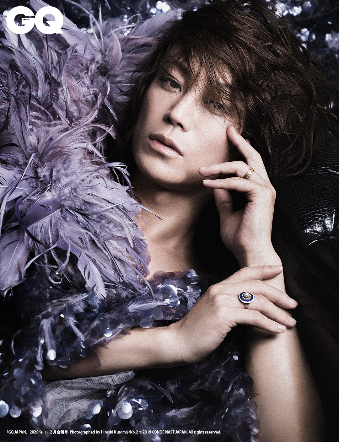 氷川きよし「GQ JAPAN」で性別超えた美しさを放つ