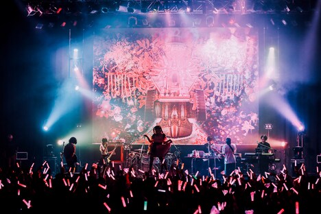 「超歌手大森靖子2019 47都道府県TOUR“ハンドメイドシンガイア”」東京・新木場STUDIO COAST公演の様子。（撮影：西槇太一）