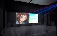 新曲「東京オータムセッション」のMVが上映されるプレミアムシアターのイメージ。