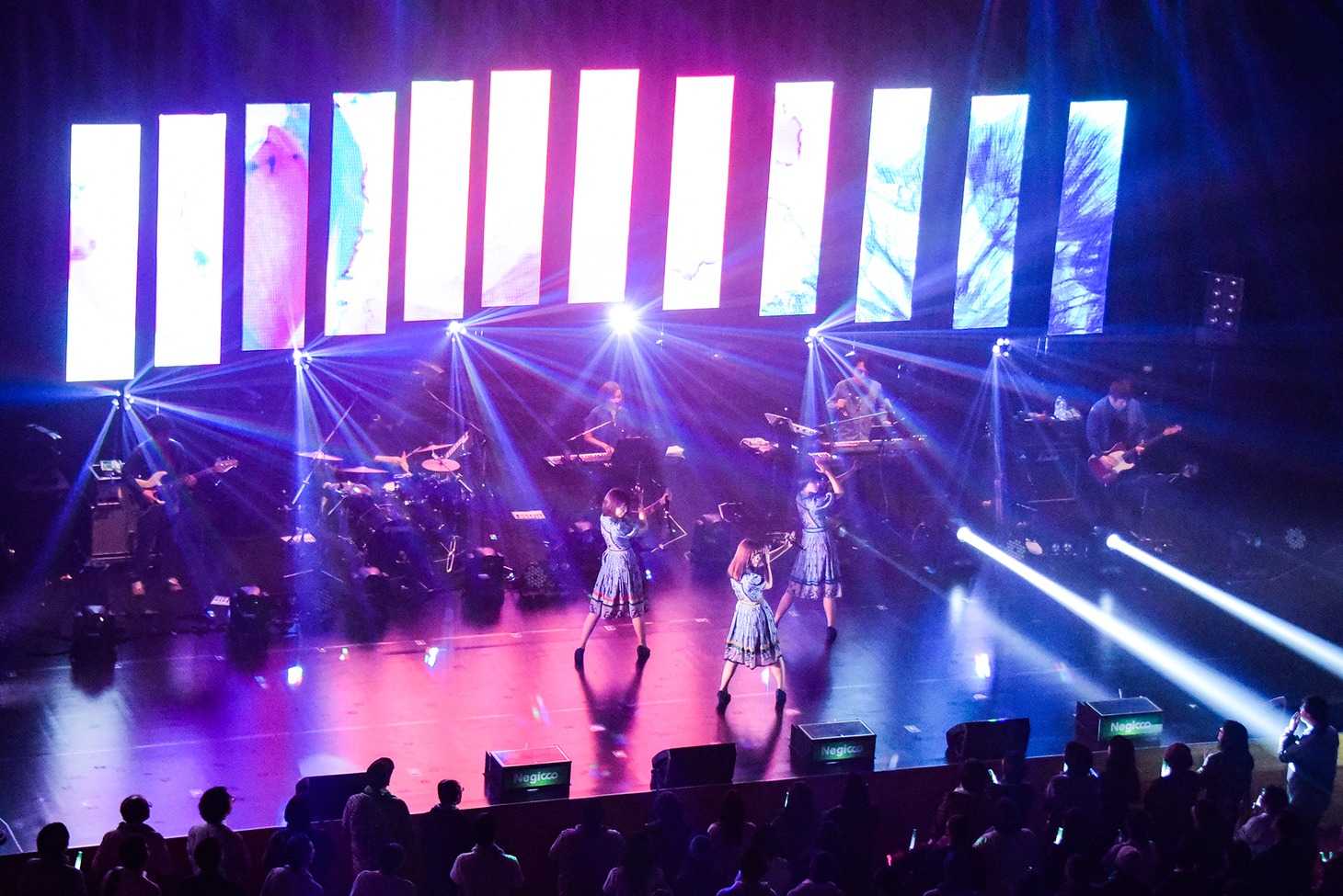 Negicco「Negicco MAXI SINGLE RELEASE TOUR "MAXI"」最終公演の様子。
