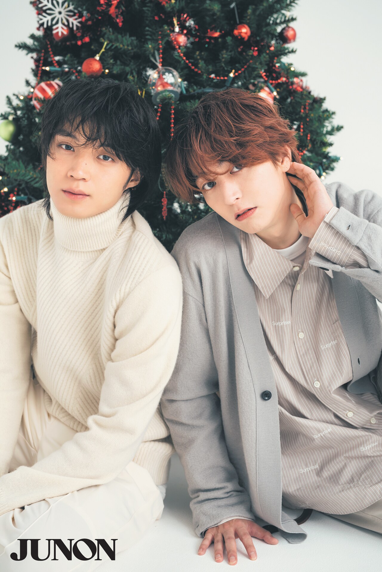 稲葉友 磯村勇斗 直筆サイン入りチェキ ポラロイド JUNON 左から磯村勇斗、稲葉友。 - 片寄涼太「JUNON」で“鼻かじキス”の