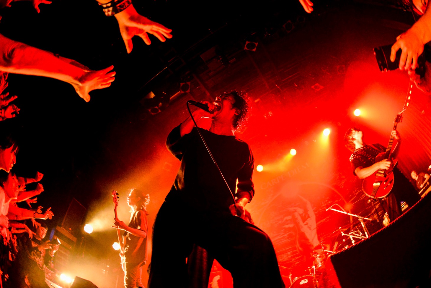 THE BACK HORN「THE BACK HORN『KYO-MEIワンマンツアー』カルペ・ディエム～今を掴め～」東京・WWW X公演の様子。（Photo by RUI HASHIMOTO[SOUND SHOOTER]）