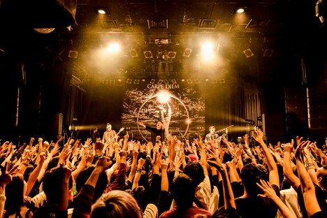 THE BACK HORN「THE BACK HORN『KYO-MEIワンマンツアー』カルペ・ディエム～今を掴め～」東京・WWW X公演の様子。（Photo by RUI HASHIMOTO[SOUND SHOOTER]）
