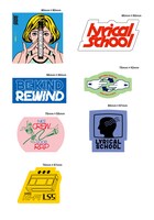 lyrical school新グッズ「BKR sticker set」