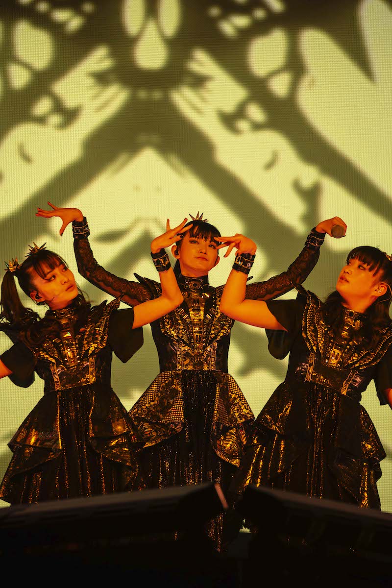 BABYMETAL（Photo by Taku Fujii）