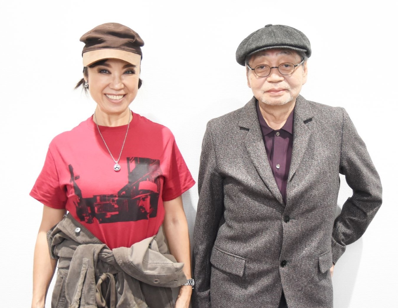 松任谷由実と細野晴臣。
