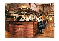 「THE GOSPELLERS CAFE」来場特典のランチョンマットデザイン。