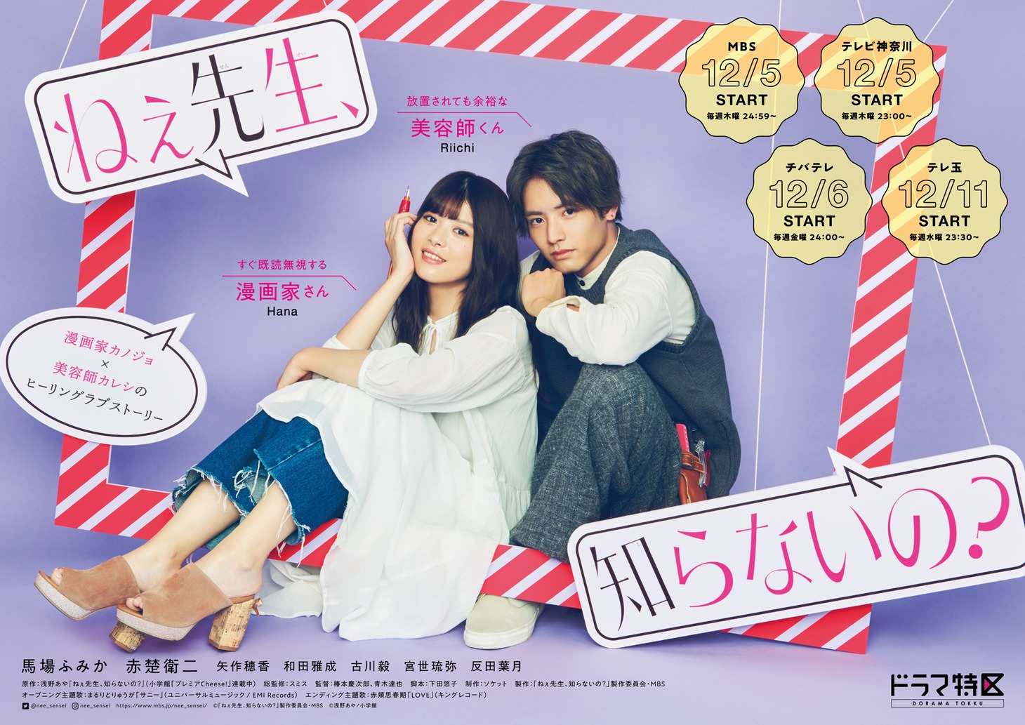 ドラマ「ねぇ先生、知らないの？」ポスター画像