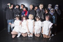 上段は「東京」に参加したプロデューサー陣。下段はCY8ER。