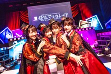 「26時のマスカレイド 3rd Anniversary Tour 怪盗マスカレイド ～今宵、あなたを奪いに行きマス！～」東京・昭和女子大学人見記念講堂公演の様子。（写真提供：プラチナムプロダクション）