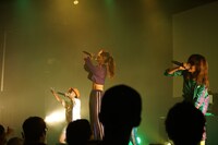 左からrisano、minan、hime。（撮影：沼田学）