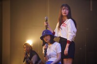 左からrisano、yuu、hinako。（撮影：沼田学）