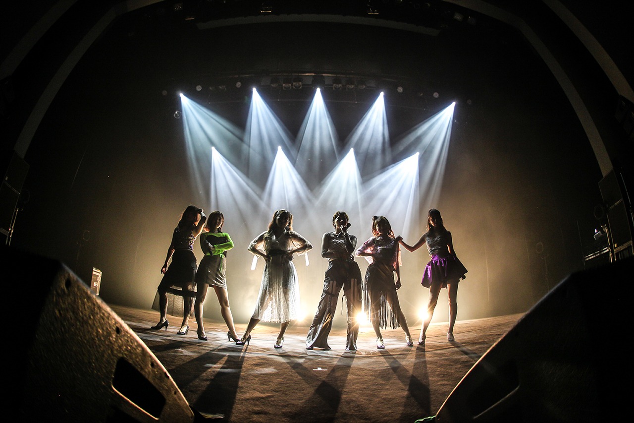 「predia path anniversary tour 2019[SHINKA]presents by LIVE DAM Ai」ファイナル公演の様子。（撮影：菊島明梨）