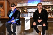 左から☆Taku Takahashi、数原龍友。