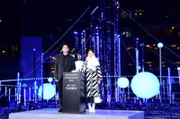 「スターライトガーデン 2019」点灯式の様子。