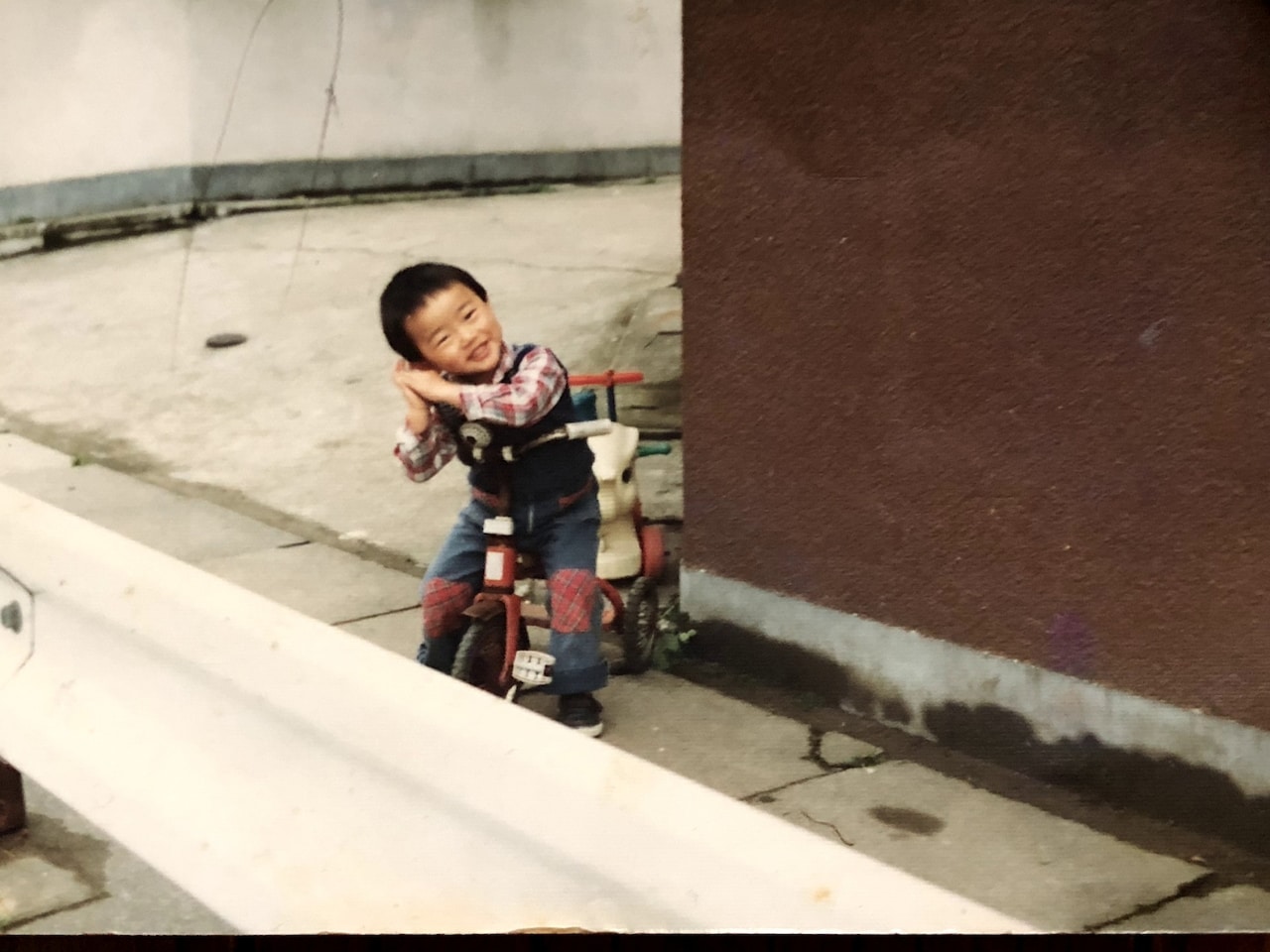 幼少期の西槇太一。（写真提供：西槇太一）