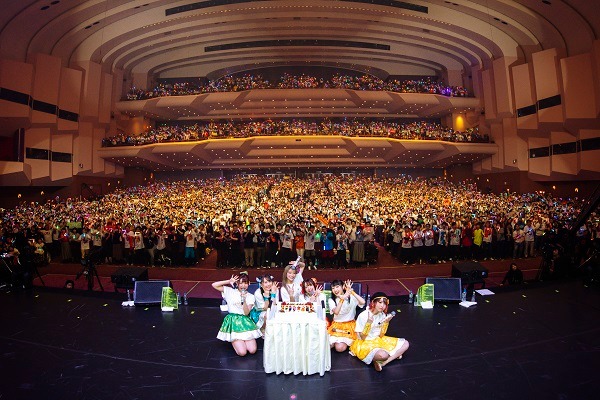 「i☆Ris 7th Anniversary Live ～七福万来～」の様子。
