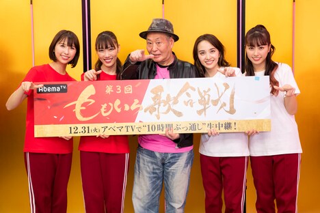 ももいろクローバーZと泉谷しげる。